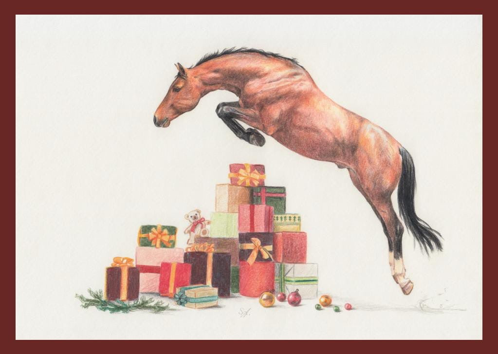 Weihnachtskarten- Aktion für die Pferdeklappe