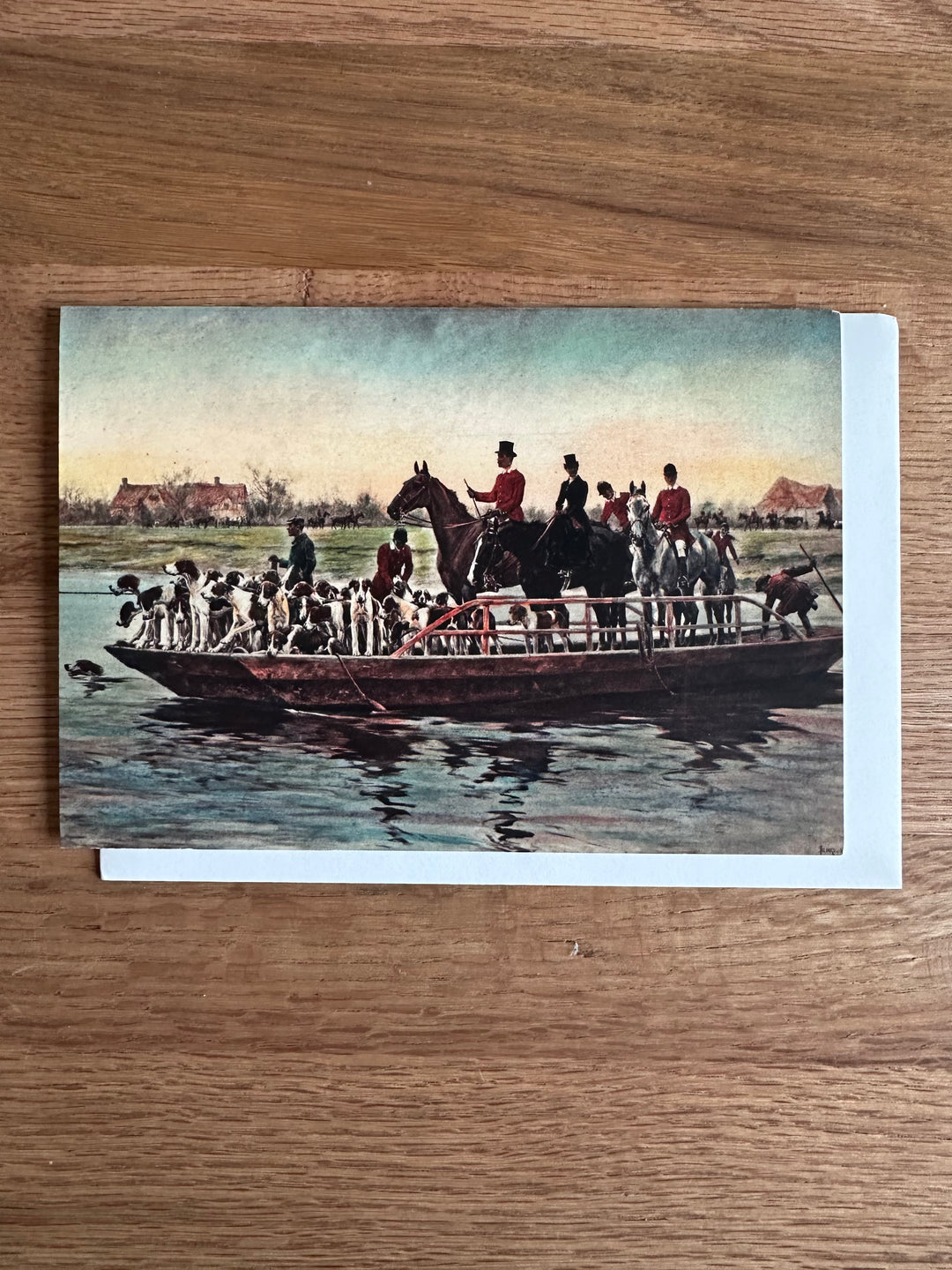 Grußkarte "Die Fähre"