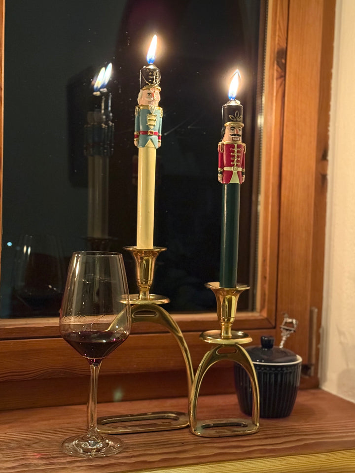 Nussknacker Weihnachtskerzen
