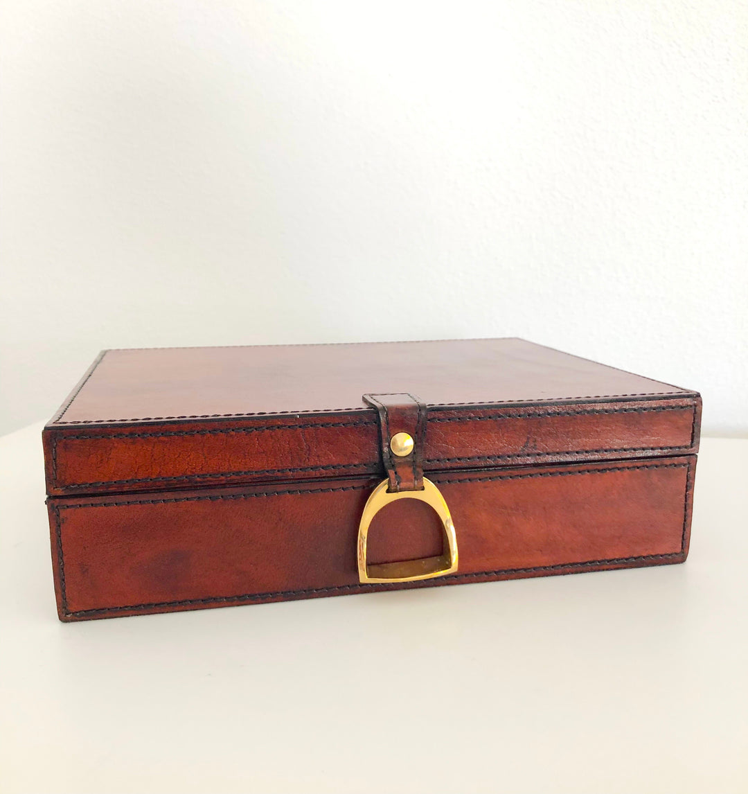 Briefbox aus Leder
