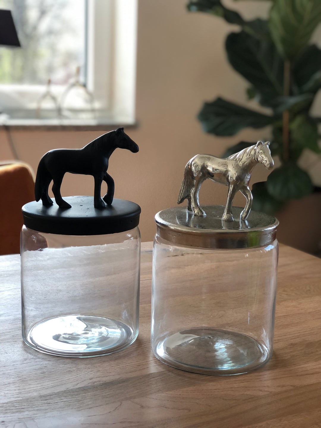 Vorratsglas mit Pferd